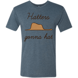 T-Shirts Indigo / Small Hatters Gonna Hat Men's Triblend T-Shirt