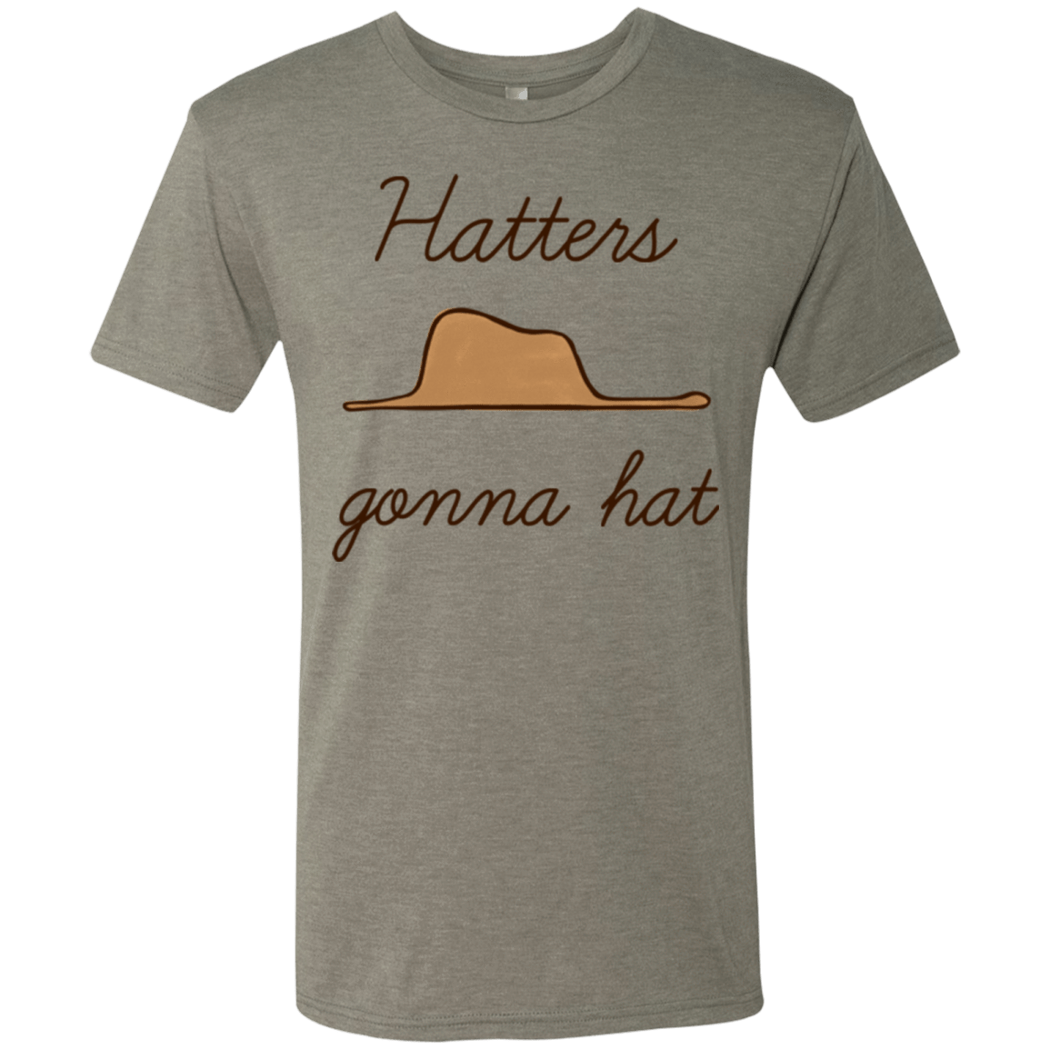 T-Shirts Venetian Grey / Small Hatters Gonna Hat Men's Triblend T-Shirt