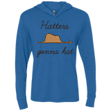 T-Shirts Vintage Royal / X-Small Hatters Gonna Hat Triblend Long Sleeve Hoodie Tee