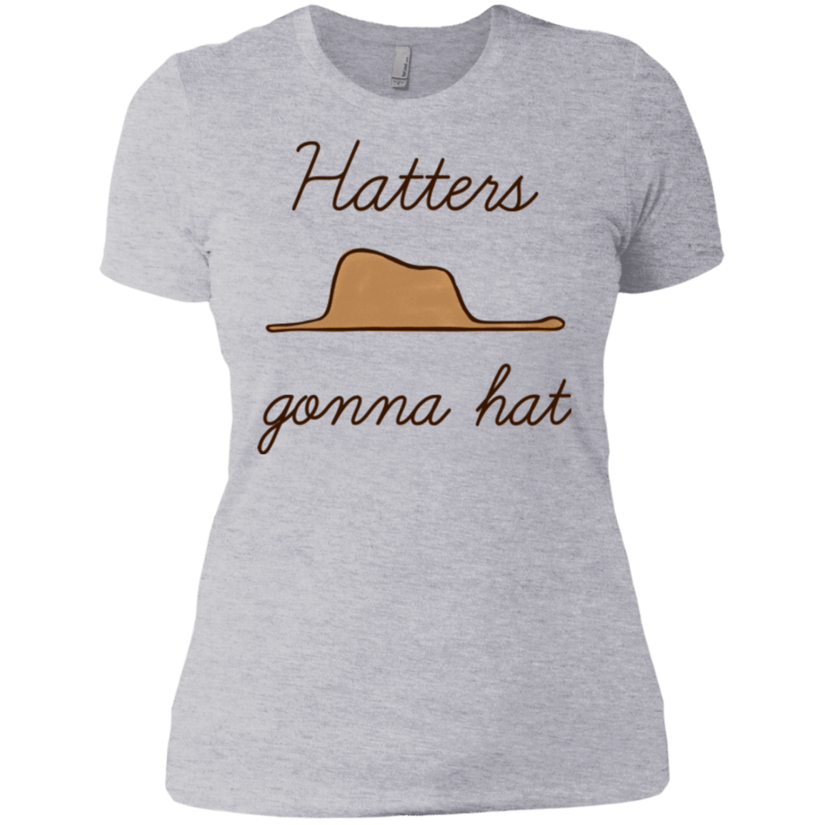 T-Shirts Heather Grey / X-Small Hatters Gonna Hat Women's Premium T-Shirt