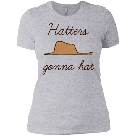 T-Shirts Heather Grey / X-Small Hatters Gonna Hat Women's Premium T-Shirt