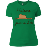T-Shirts Kelly Green / X-Small Hatters Gonna Hat Women's Premium T-Shirt