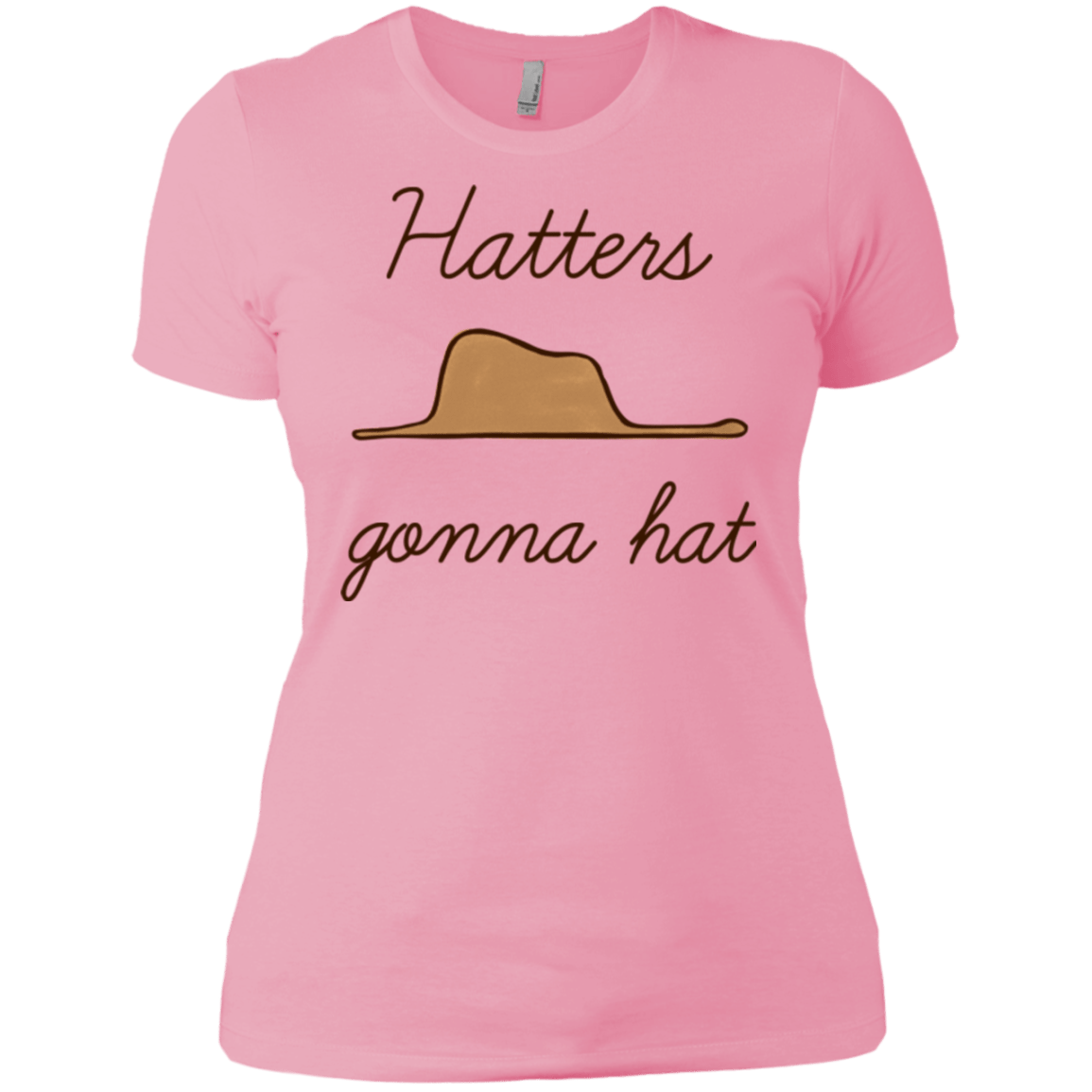 T-Shirts Light Pink / X-Small Hatters Gonna Hat Women's Premium T-Shirt