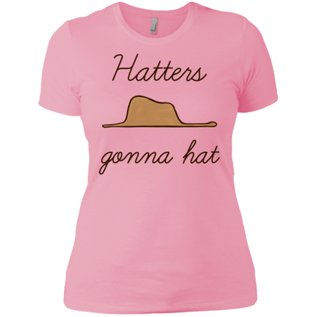 T-Shirts Light Pink / X-Small Hatters Gonna Hat Women's Premium T-Shirt
