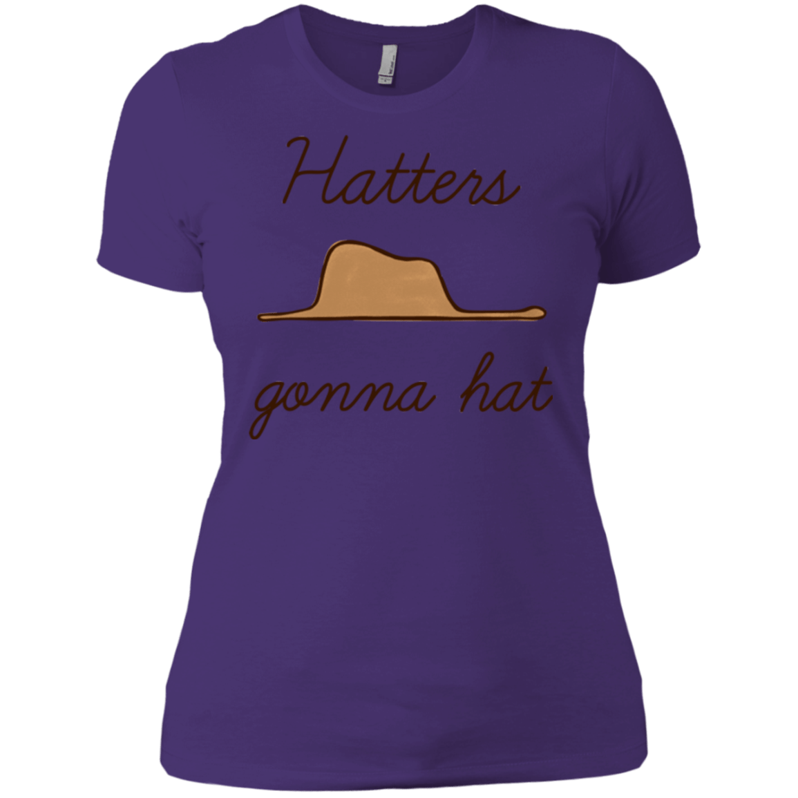 T-Shirts Purple / X-Small Hatters Gonna Hat Women's Premium T-Shirt