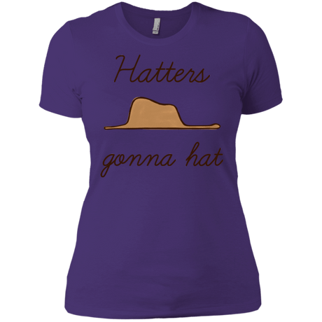 T-Shirts Purple / X-Small Hatters Gonna Hat Women's Premium T-Shirt