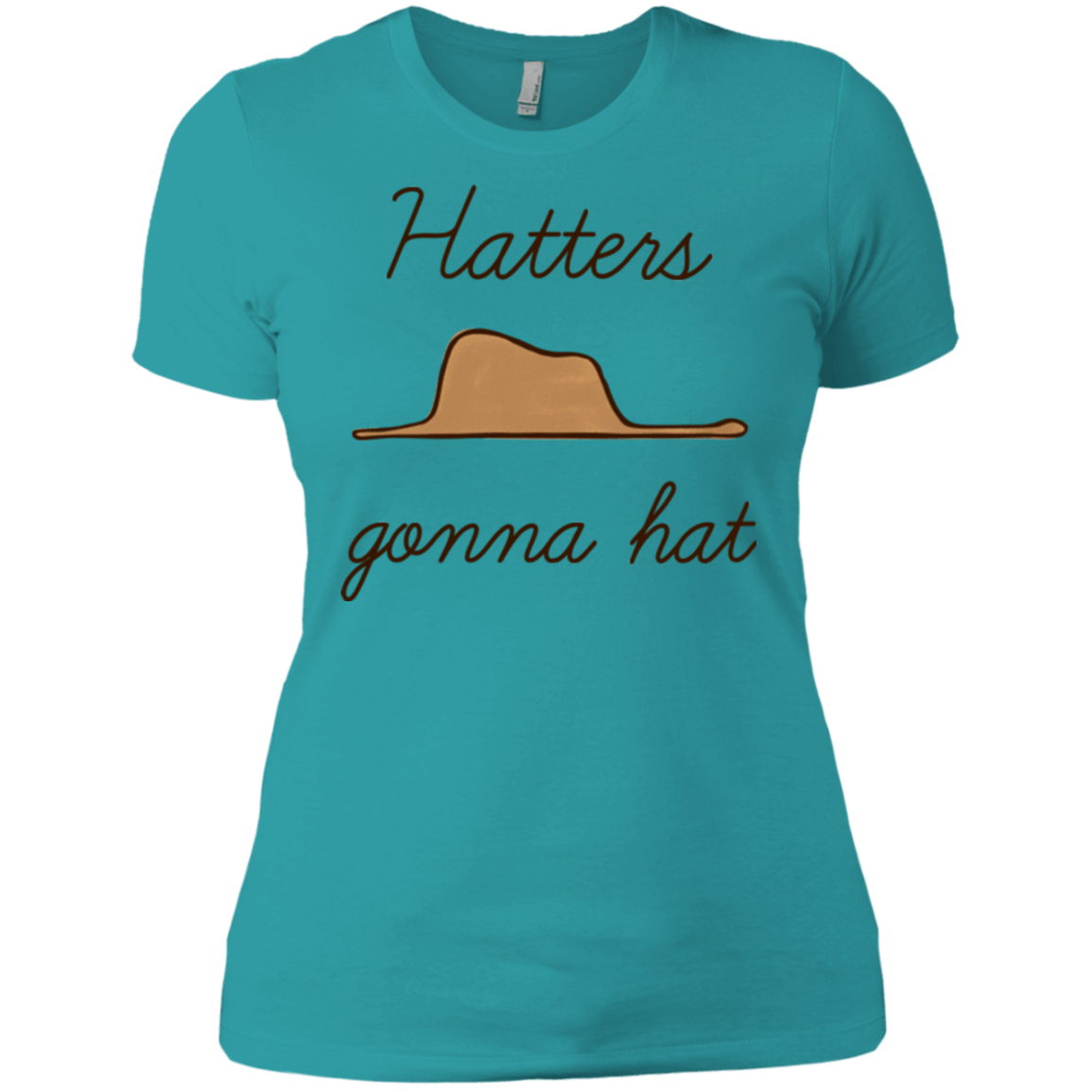 T-Shirts Tahiti Blue / X-Small Hatters Gonna Hat Women's Premium T-Shirt