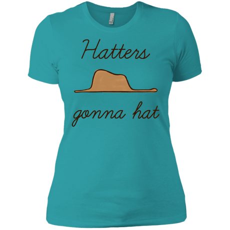 T-Shirts Tahiti Blue / X-Small Hatters Gonna Hat Women's Premium T-Shirt