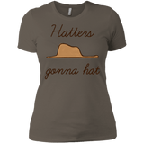 T-Shirts Warm Grey / X-Small Hatters Gonna Hat Women's Premium T-Shirt