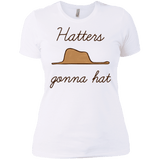T-Shirts White / X-Small Hatters Gonna Hat Women's Premium T-Shirt