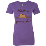 T-Shirts Purple Rush / Small Hatters Gonna Hat Women's Triblend T-Shirt