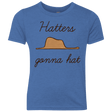 T-Shirts Vintage Royal / YXS Hatters Gonna Hat Youth Triblend T-Shirt