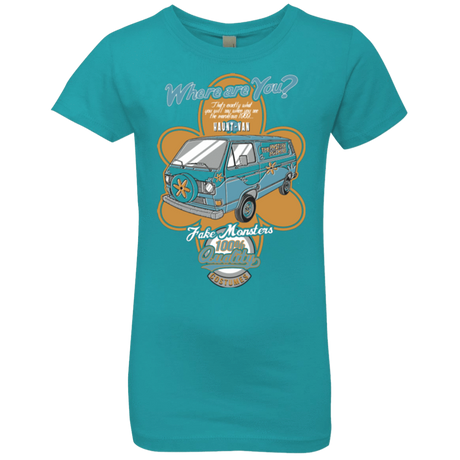 T-Shirts Tahiti Blue / YXS Haunt Van Girls Premium T-Shirt