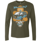 T-Shirts Military Green / Small Haunt Van Men's Premium Long Sleeve