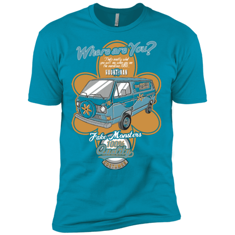 T-Shirts Turquoise / X-Small Haunt Van Men's Premium T-Shirt