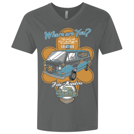 T-Shirts Heavy Metal / X-Small Haunt Van Men's Premium V-Neck