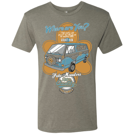 T-Shirts Venetian Grey / Small Haunt Van Men's Triblend T-Shirt