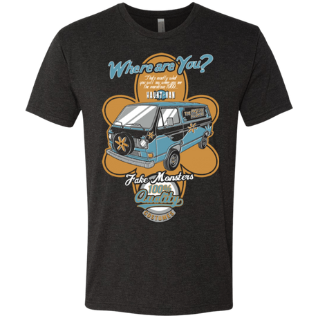 T-Shirts Vintage Black / Small Haunt Van Men's Triblend T-Shirt