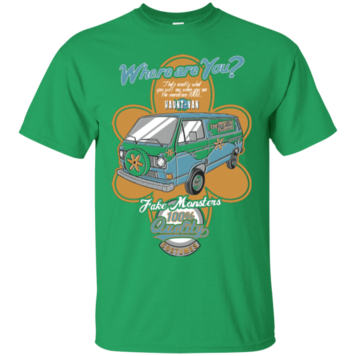 T-Shirts Irish Green / Small Haunt Van T-Shirt