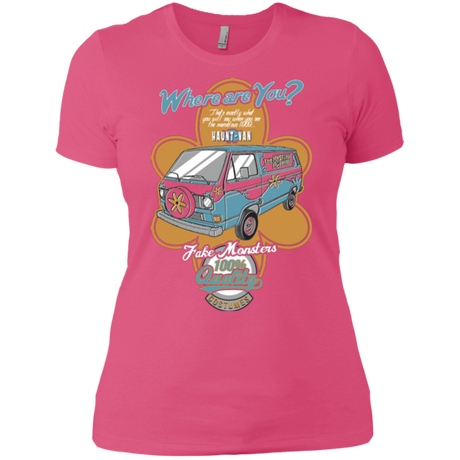 T-Shirts Hot Pink / X-Small Haunt Van Women's Premium T-Shirt