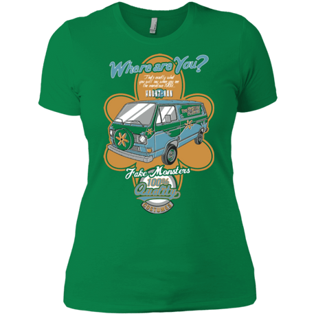 T-Shirts Kelly Green / X-Small Haunt Van Women's Premium T-Shirt