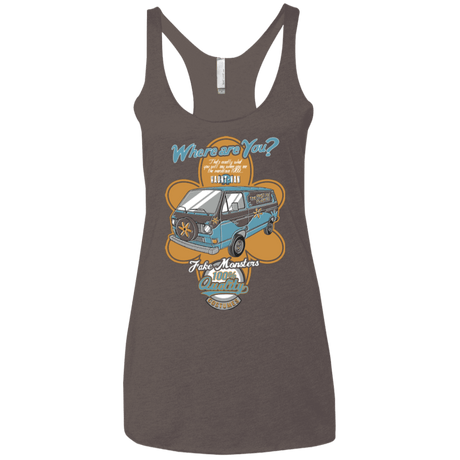 T-Shirts Macchiato / X-Small Haunt Van Women's Triblend Racerback Tank