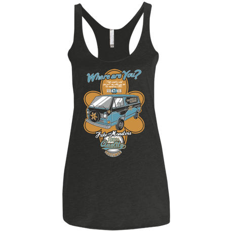 T-Shirts Vintage Black / X-Small Haunt Van Women's Triblend Racerback Tank