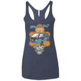 T-Shirts Vintage Navy / X-Small Haunt Van Women's Triblend Racerback Tank