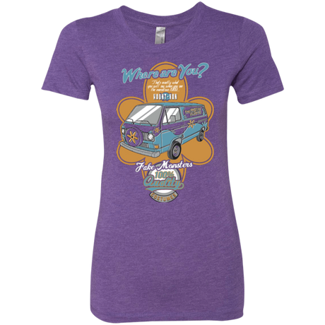 T-Shirts Purple Rush / Small Haunt Van Women's Triblend T-Shirt