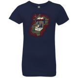 T-Shirts Midnight Navy / YXS Haunted House Girls Premium T-Shirt