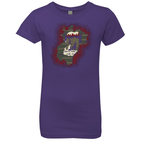 T-Shirts Purple Rush / YXS Haunted House Girls Premium T-Shirt