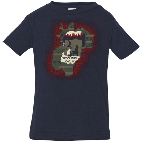 T-Shirts Navy / 6 Months Haunted House Infant PremiumT-Shirt