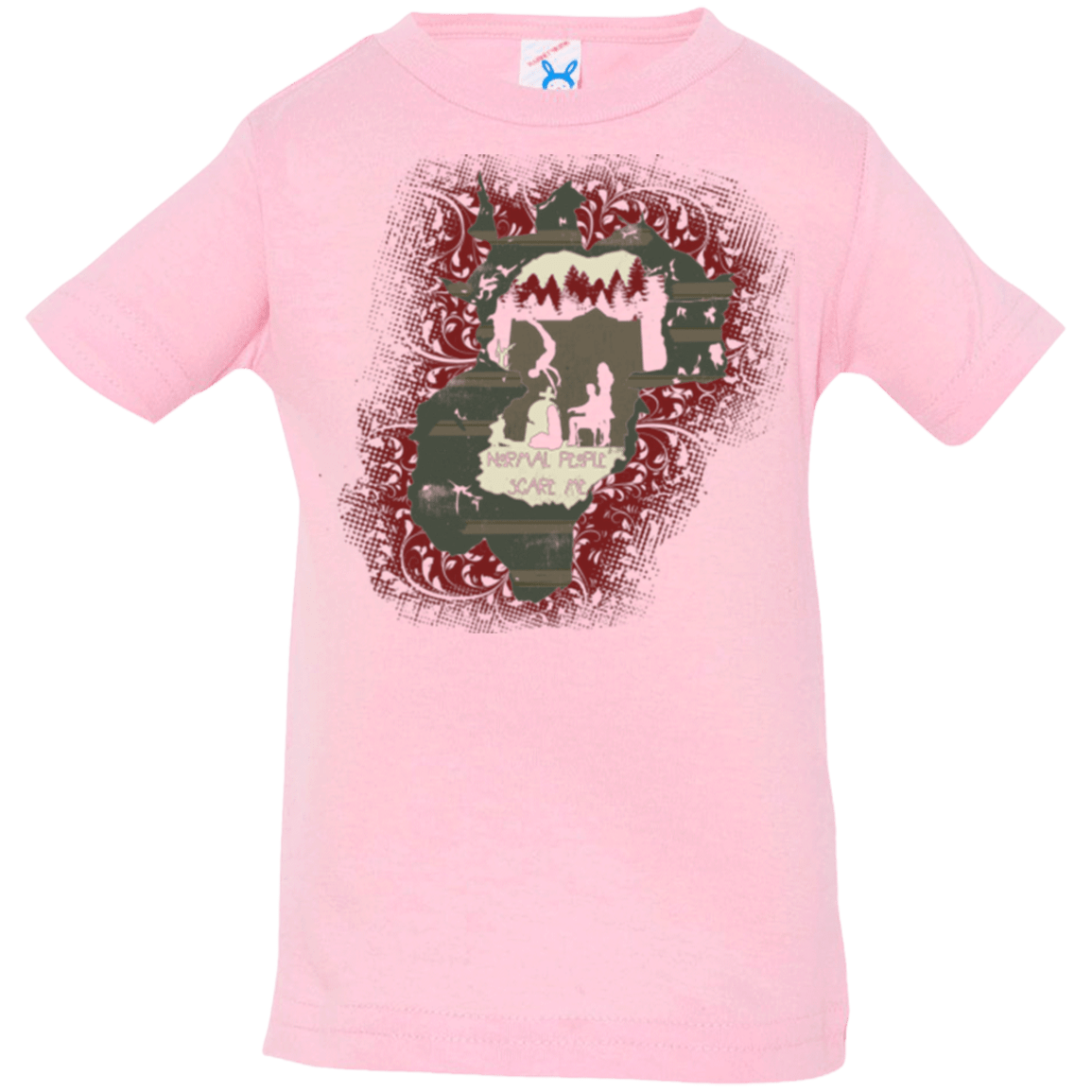 T-Shirts Pink / 6 Months Haunted House Infant PremiumT-Shirt