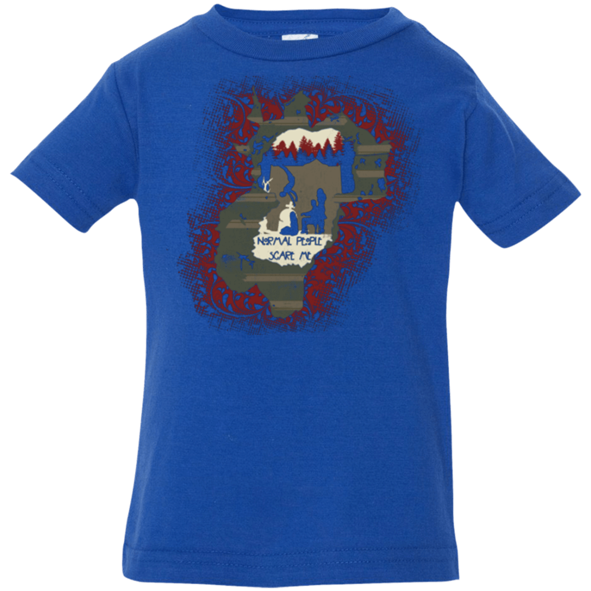 T-Shirts Royal / 6 Months Haunted House Infant PremiumT-Shirt