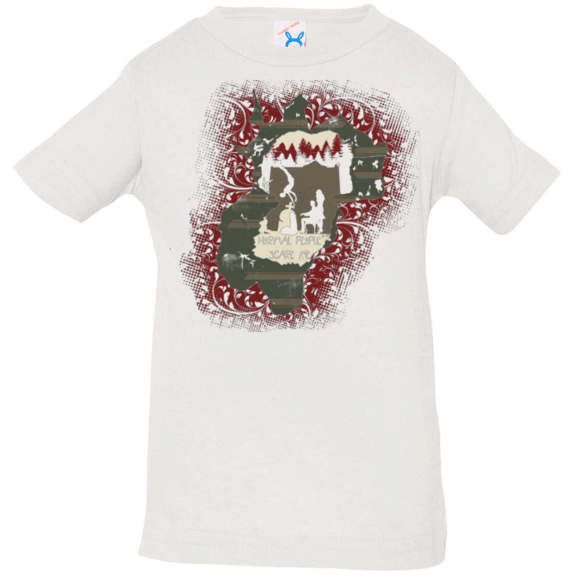 T-Shirts White / 6 Months Haunted House Infant PremiumT-Shirt