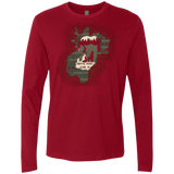 T-Shirts Cardinal / Small Haunted House Men's Premium Long Sleeve
