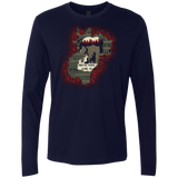 T-Shirts Midnight Navy / Small Haunted House Men's Premium Long Sleeve