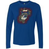T-Shirts Royal / Small Haunted House Men's Premium Long Sleeve