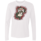 T-Shirts White / Small Haunted House Men's Premium Long Sleeve