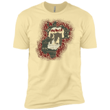 T-Shirts Banana Cream / X-Small Haunted House Men's Premium T-Shirt