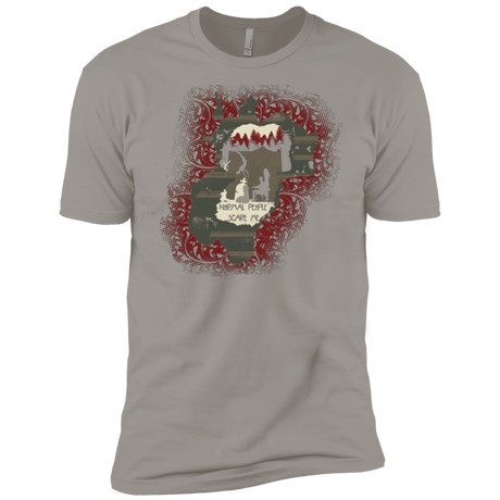 T-Shirts Light Grey / X-Small Haunted House Men's Premium T-Shirt