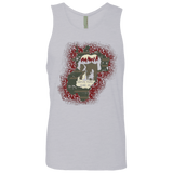 T-Shirts Heather Grey / Small Haunted House Men's Premium Tank Top