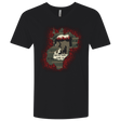 T-Shirts Black / X-Small Haunted House Men's Premium V-Neck