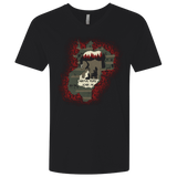 T-Shirts Black / X-Small Haunted House Men's Premium V-Neck