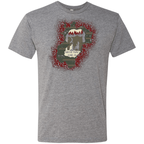 T-Shirts Premium Heather / Small Haunted House Men's Triblend T-Shirt