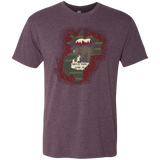 T-Shirts Vintage Purple / Small Haunted House Men's Triblend T-Shirt