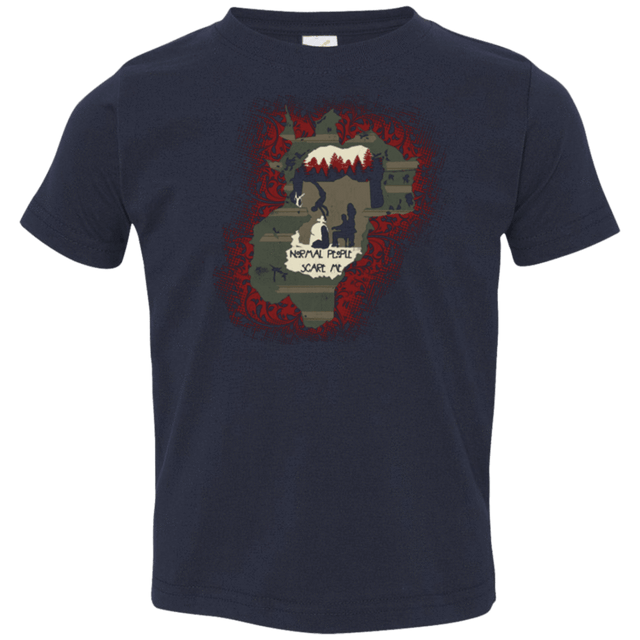 T-Shirts Navy / 2T Haunted House Toddler Premium T-Shirt
