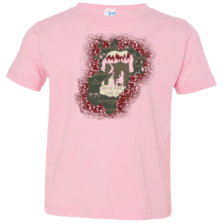 T-Shirts Pink / 2T Haunted House Toddler Premium T-Shirt