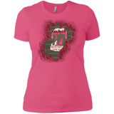 T-Shirts Hot Pink / X-Small Haunted House Women's Premium T-Shirt