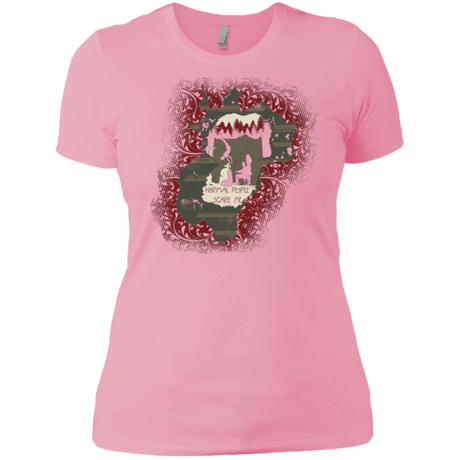 T-Shirts Light Pink / X-Small Haunted House Women's Premium T-Shirt